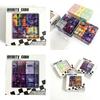 Cube Infini Jouet Fidget - Puzzle Magique Anti-Stress Cube à Bascule pour Soulagement du Stress au Bureau Jouet Autisme