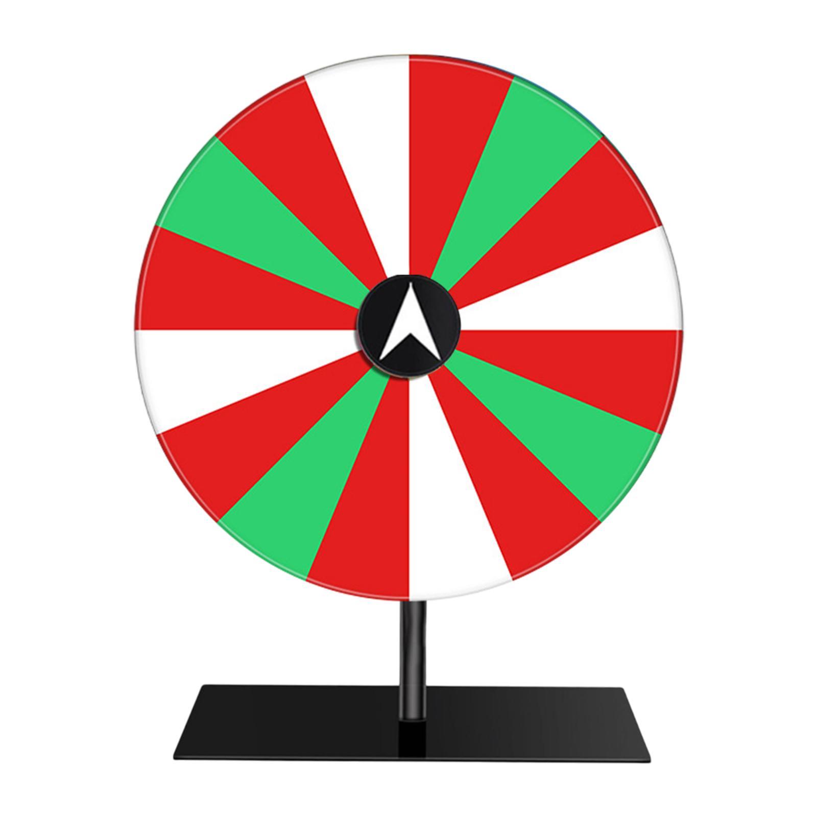 Roulette Wheel Heavy Duty Base Reusable Prize Wheel Fortune Wheel for Supermarkets Party Carnival Events Housewarming Shops