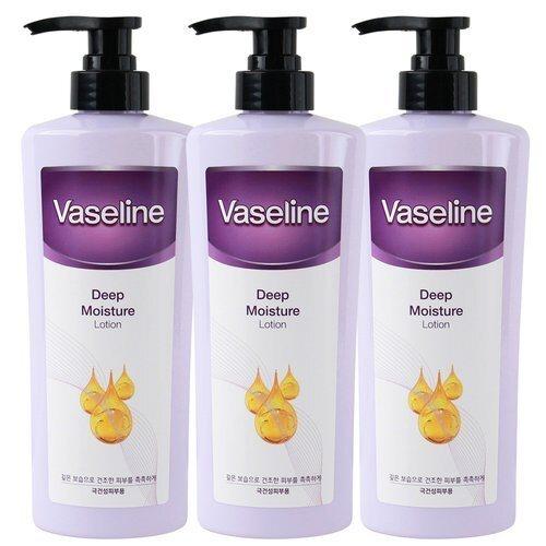 [Vaseline](3ea) Vaseline Deep Moisture Body Lotion 500ml_631252