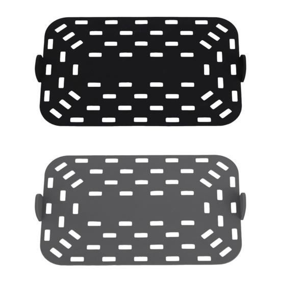 Silikonová vložka do horkovzdušné fritézy Nepřilnavá podložka na pečení Obdélníková podložka do napařovače Potravinářské olejové podložky na dort Grilované Kuchyňské Pečivo Nástroj Příslušenství