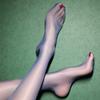 Aurora-serien Olje Glansfulle Tights Sømløse Ultratynne Gjennomsiktige Strømper Åpen / Lukket Skritt Kvinners Strømpebukser Glansfulle Strømper