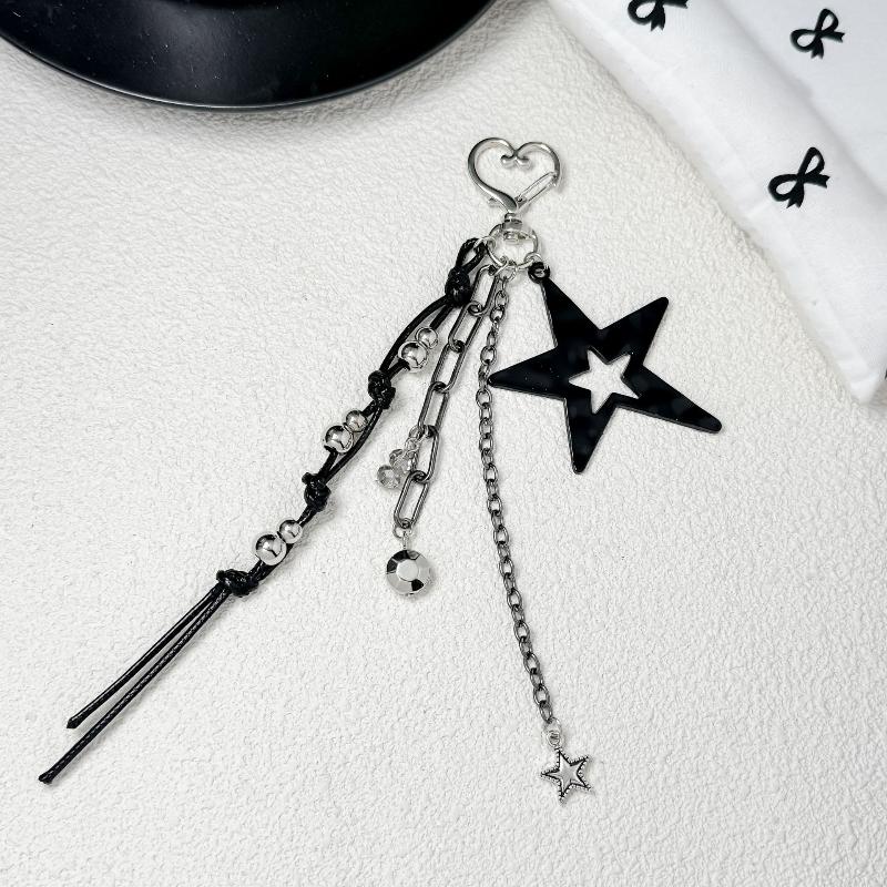 Ins Style Sweet Keychain Trend Backpack Hanging Piece Bag Charm Car Key Chain Girl Jewelry Accessorie Gift