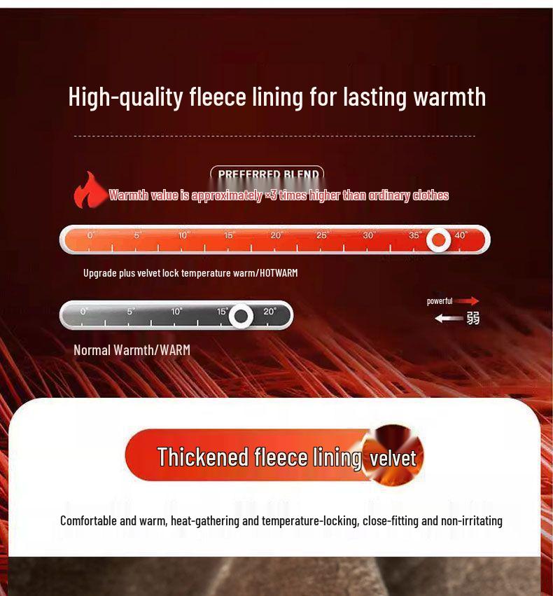 Veste en cuir épaissie pour hommes d'âge moyen et personnes âgées – Manteau de cyclisme chaud doublé de velours