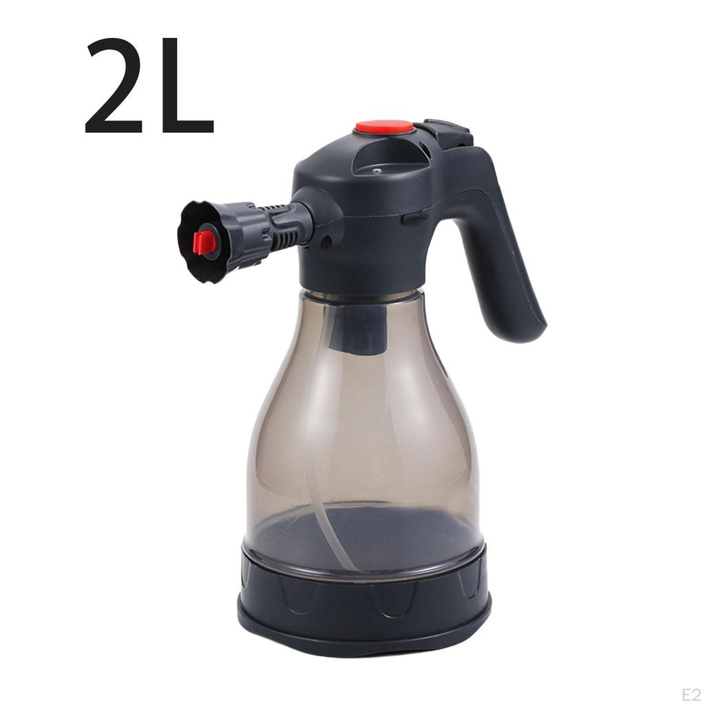 2L Car Wash Electric Foam Sprayer Portable Labor Saving Multipurpose Liquid Soap for Indoor