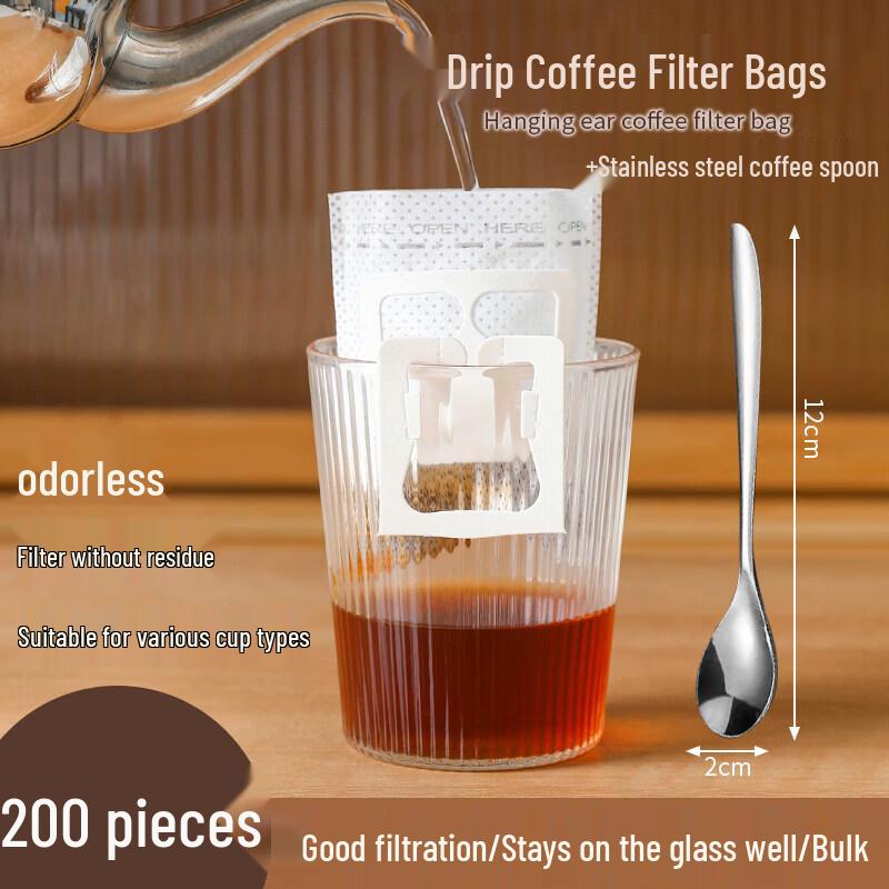 Portable Pour-Over Coffee Filter Bags