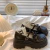 Japanese College Style Mary Jane Single Shoes, Autumn and Winter 2025 New Thick-soled Thick-heeled Bow JK Small Leather Shoes Women