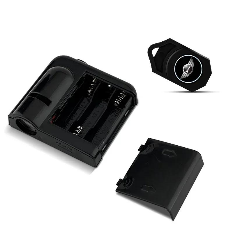 B4 A5 For Bmw Mini 1/2PC Car Logo Wireless Welcome Light Door Projector LED Shadow Lights Lamp Auto Accessories For Mini Cooper