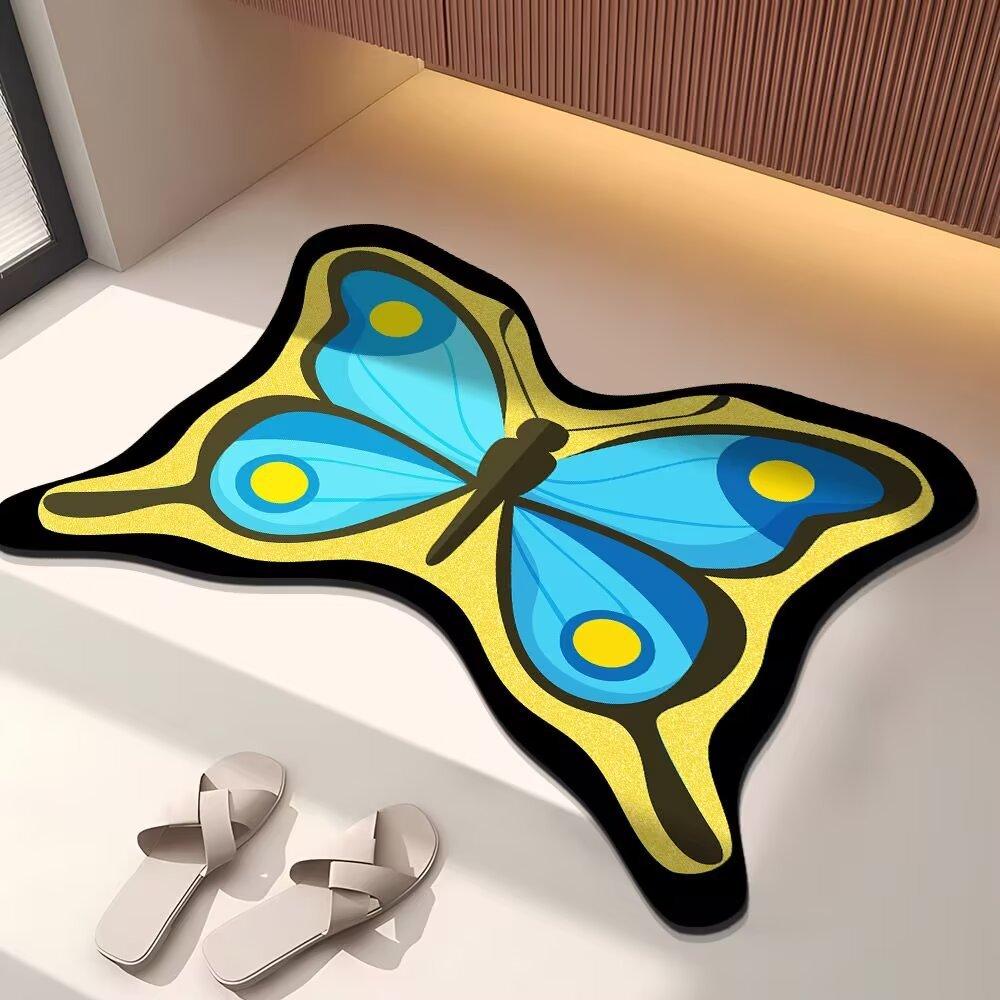 Absorbent Non-slip Bathroom Floor Mat Toilet Diatom Mud Toilet Household Carpet Bathroom Door Toilet Foot Mat