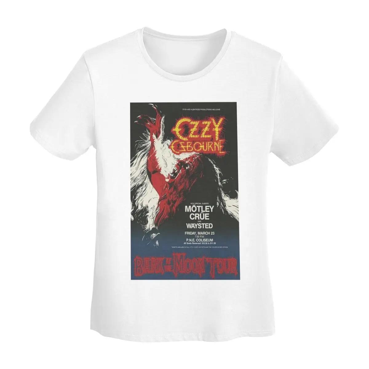 

Ozzy Osbourne Merch TShirt Women Short Sleeve T Shirts Round Neck Clothing Cotton Summer Tees Streetwear S