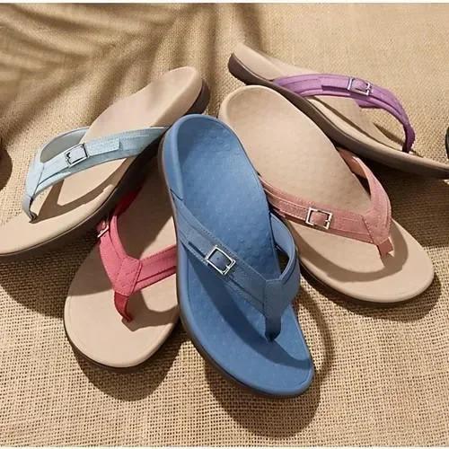 2025 Nuovi Sandali Ortopedici Estivi Pantofole da Donna Scarpe da Casa Ciabatte Casual da Donna Infradito