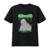 Nové Gatecreeper Slim Fit Černé Bavlněné Tričko s Píchnutým Monstrum Všechny Velikosti Dostupné Ac2108 vintage Prané Měkké