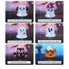 6pcs Set Micro Landscape Halloween Miniature Ornaments Glow In Dark Figurines  Dollhouse Decor
