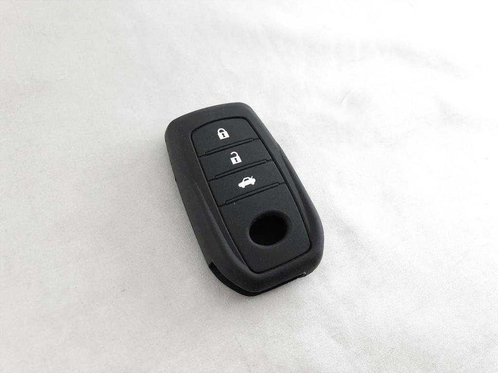BRIGHTZ Crown Sedan AZSH32 KZSM30 Silicone Key Case Black [KEY-CASE-071]