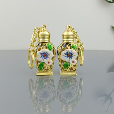Refillable Bottle Fragrance Bottle Gifts  Bottle Pendant Keychain Empty Cosmetics Container Essential Oil Dropper Bottle