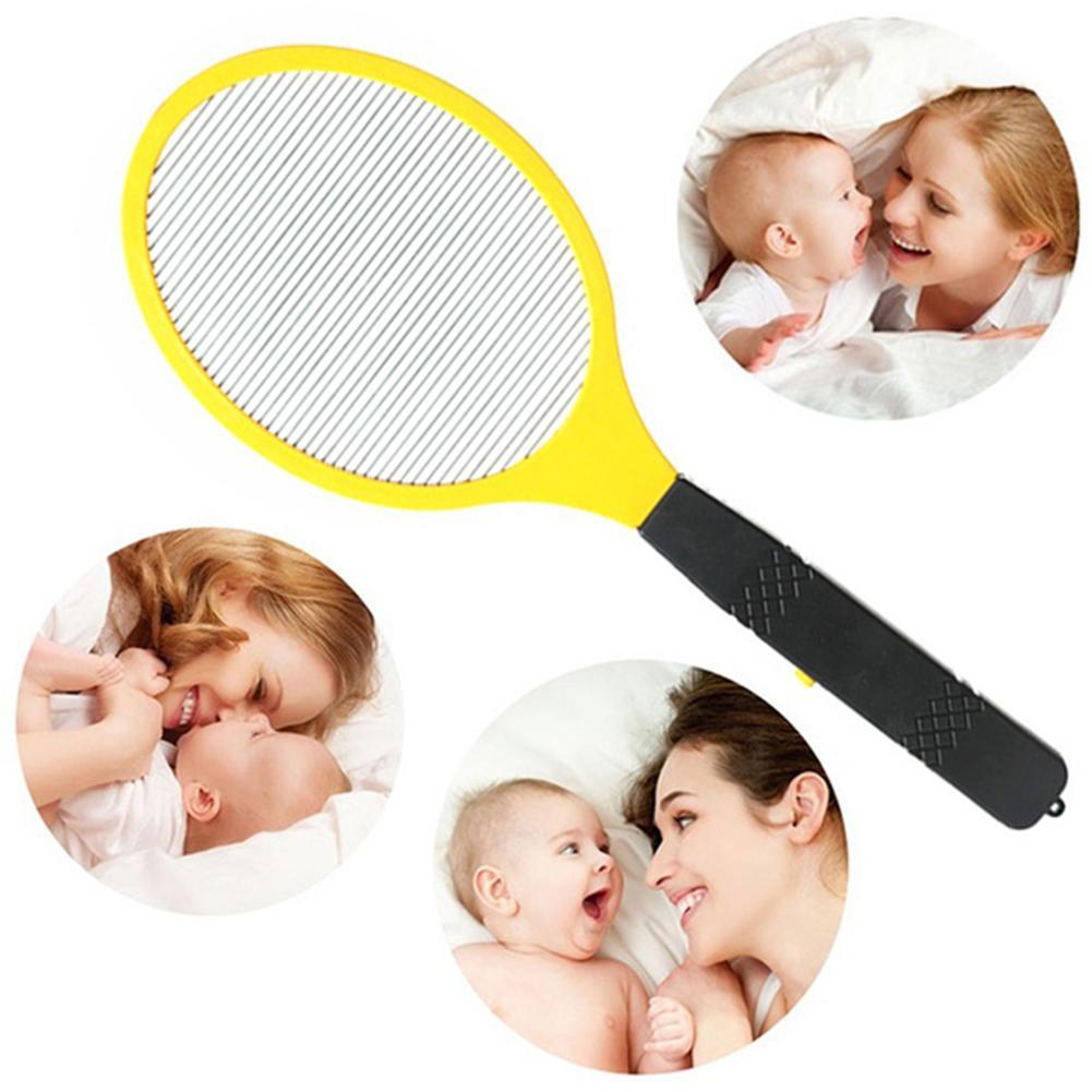 Electric Mosquito Swatter Cordless Battery Power Electric Fly Mosquito Swatter Bug Racket Insects Killer