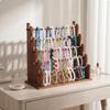 Wooden Bracelet Rack Multiple Rods Holder Stand Freestanding Watch Display Walnut