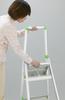 Hasegawa Industrial (Hasegawa) Step Stool with Upper Frame, Eco Mark Certified, 3 Steps, EFA-08 (0.79m) (15658)