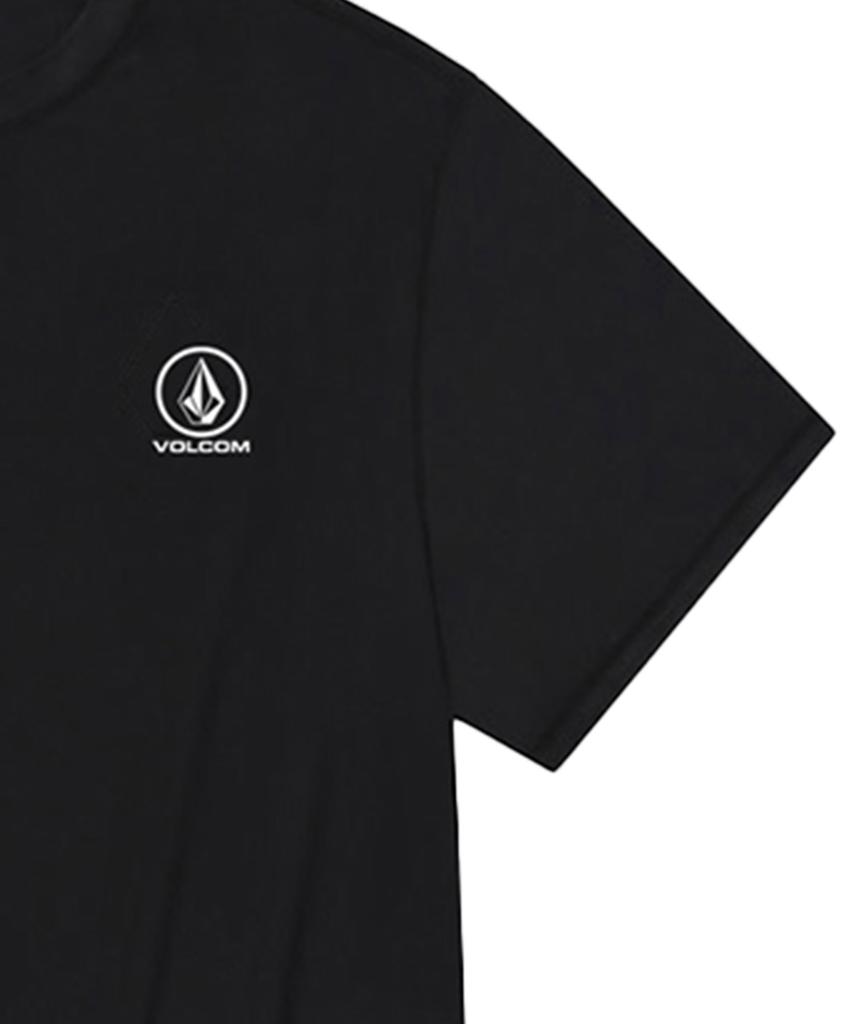 VOLCOM Basic Rash Guard T-Shirt (Schwarz)