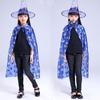 For Boys Girls Performance Clothes Scary Costumes Halloween Cloak Sets Children Cosplay Costumes