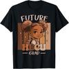 Future HBCU Grad Kids Black Girl Afro Black History Month T-Shirt