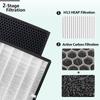 High Efficiency Activated Carbon Filtration System HEPA Filter Suitable for TaoTronics TT-AP003 Air Purifier Hepa Filter