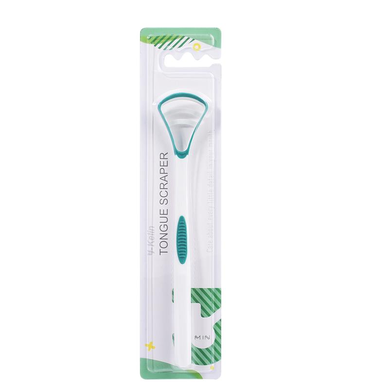 

Y-Kelin Tongue Scraper Oral Cleaner Brush Fresh Breath Cleaning Coated Toothbrush Hygiene Care Tools зелёный