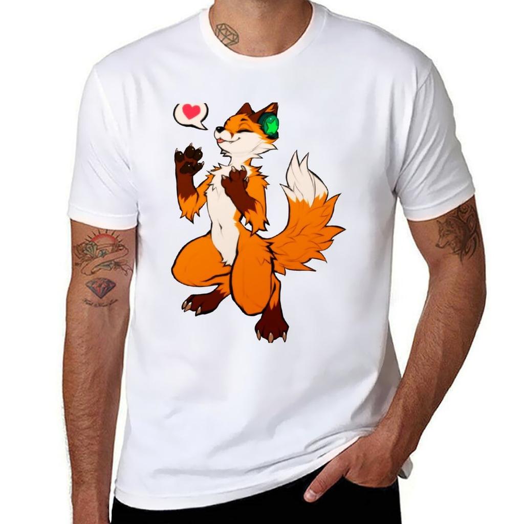 Fox Music Tshirt Holiday Simple Tee Shirt