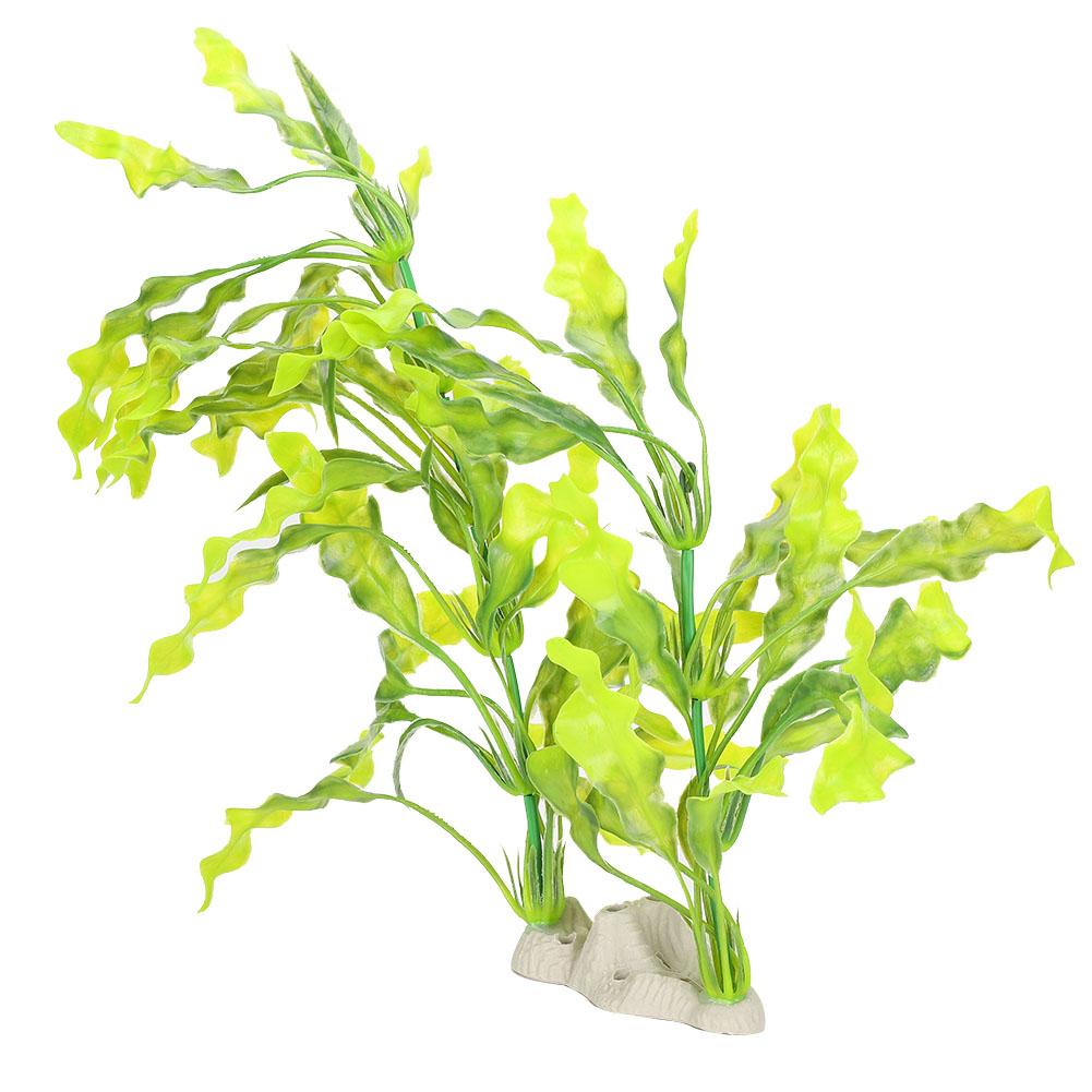 

Пластиковые Аквариумные Имитация Водорослей Искусственные Водные Растения Аквариумы Ландшафтное Украшение с Белым Основанием7945 Ламинария