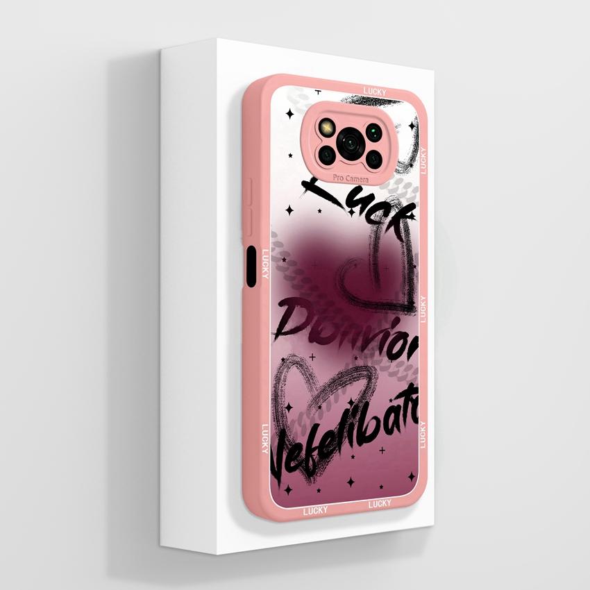 Phone Case For Xiaomi Poco X3 X5 X6 X7 C40 C50 C51 C55 C71 C75 Cute Cat Soft Covers Lens Protection Liquid Silicone Anti Slip Shell For Xiaomi Housing