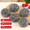 Fuximu Heavy-Duty Non-Shedding Stainless Steel Scouring Pads