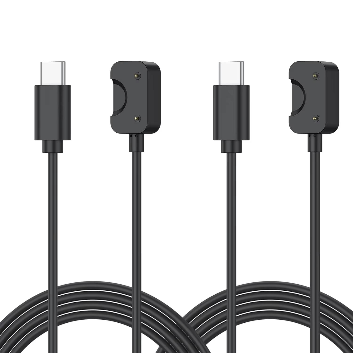 

2 Pack for Samsung Galaxy Watch Fit 3 SM-R390 USB-C Smartwatch Charger Replacement Charger