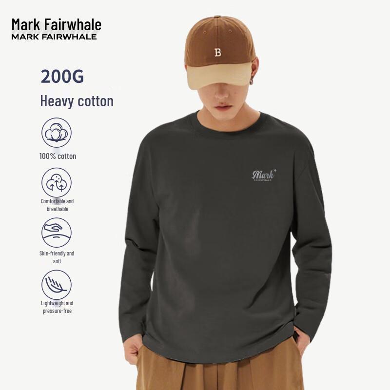 

Mark Fairwhale Мужская ретро футболка с длинным рукавом 4XL
