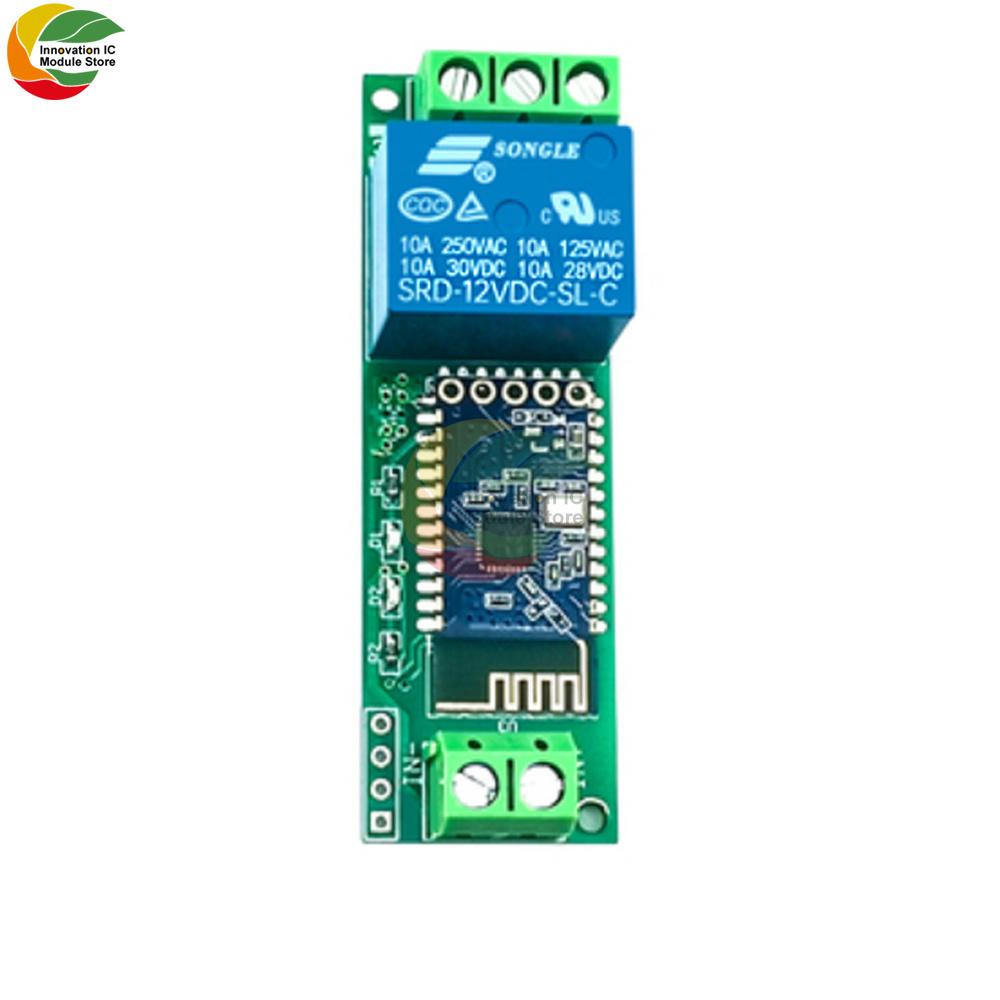 

Ziqqucu 5V/12V Single Channel for Bluetooth Continuous Electrical Communication IoT Smart Home for Arduino