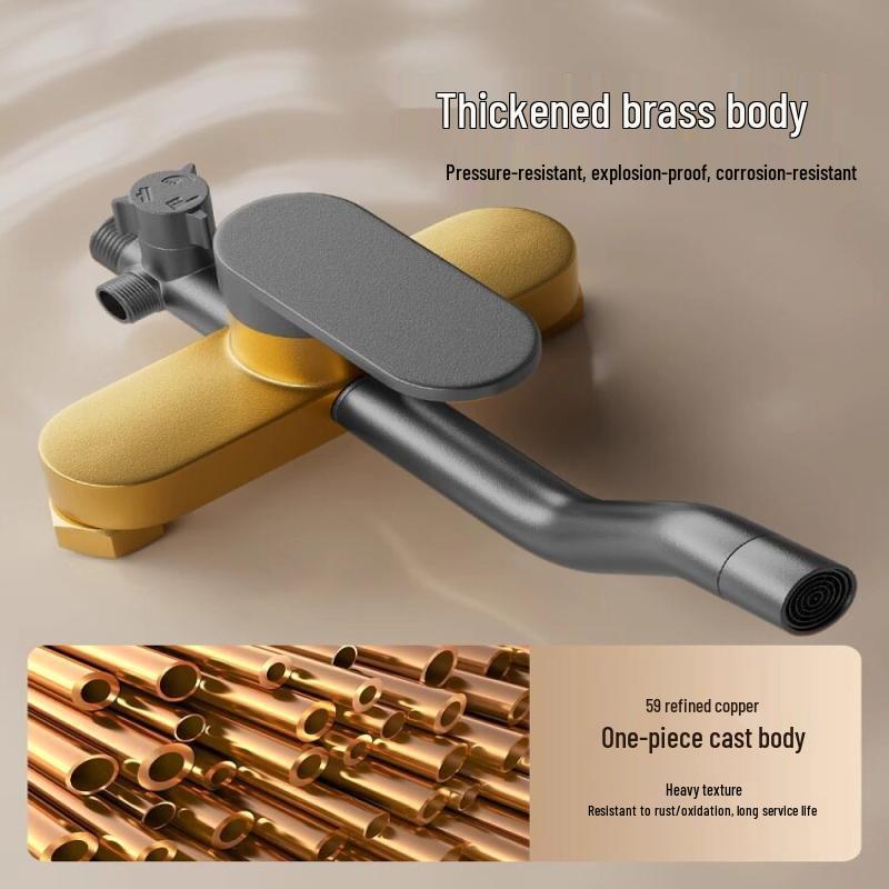 TLXT All-Copper Pressurized Shower Set