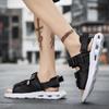 Man Sandals Casual With Platform Non-slip Height Daily Use Shoes for Men Summer Sale Buy Expensives New Arrival V Stylish 39 Pvc