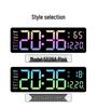 Large Electronic Wall Clock with Countdown & Multiple Alarms, Model 5526