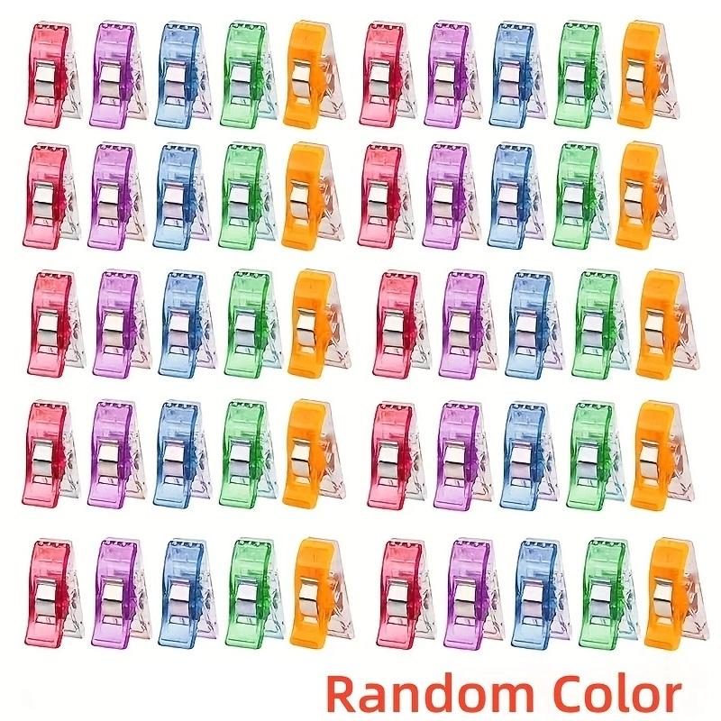 Sewing Clips for Fabric and Quilting - Plastic Clips Fabric Clips Quilting Clips Quilt Clips for Sewing Magic Clips