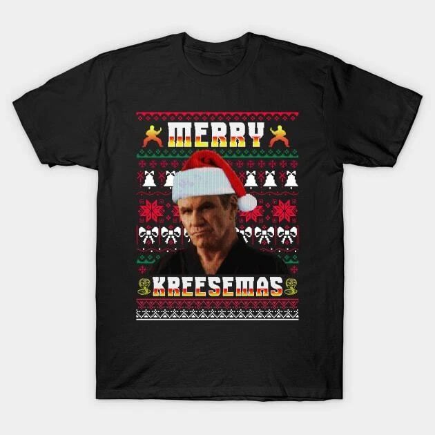 Merry Kreesemas - Cobra Kai Ugly Xmas Sweater Made in Australia T-Shirt 4XL