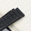 20mm 22mm 24mm Watch Band Strap Sport Vintage Silicone Business Watchband for Men Women Stainless Steel Buckle Watch Accessories