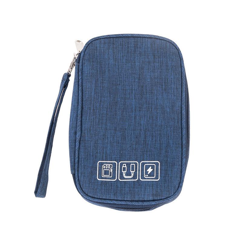 Portable Cable Organizer Bag Travel Cable Bag Gadget Organizer Bag Power Bank Pouch Bag USB Cable Storage Bag For Charger Wire