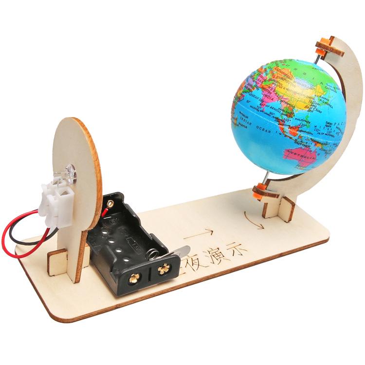 

DIY Day & Night Steam Science Model Kit: Handmade Education Toy for Experiments