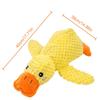 Pets Dog Calming Duck Pet Plush Toy with Quacking Sound Calming Duck Dog Toy Stuffed Duck Toys Chew Toy for Indoor Cat/Dog Toys