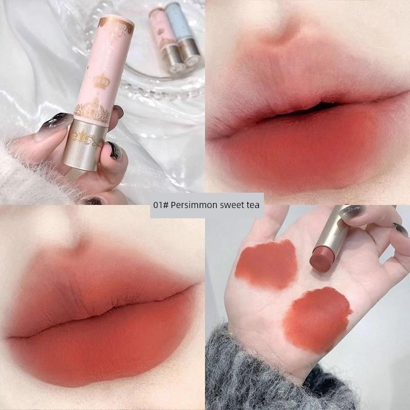 Bare Door New Life-White Fall and Winter Nude Color Series Lipstick Lip Glaze Little Girl-like Non-Fading Genuine Goods Official Flagship Store