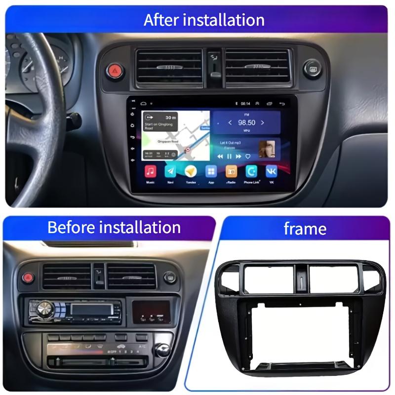 For 9  Honda Civic Radio Panel 9 inch Honda Civic Car Fascia Radio Panel | Dash Kit Install Adapter Facia  for 1995-2001