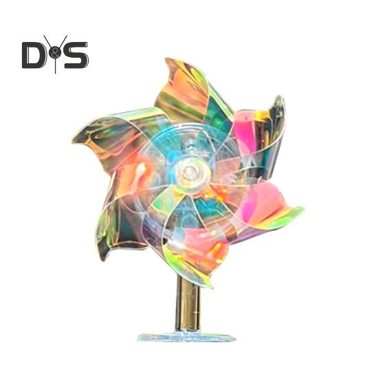 

Ветряные мельницы Модель украшения автомобиля Светодиодная центральная консоль украшения для автомобилей Мотоциклы Красочные светящиеся колеса Аксессуары для салона автомобиля разноцветный