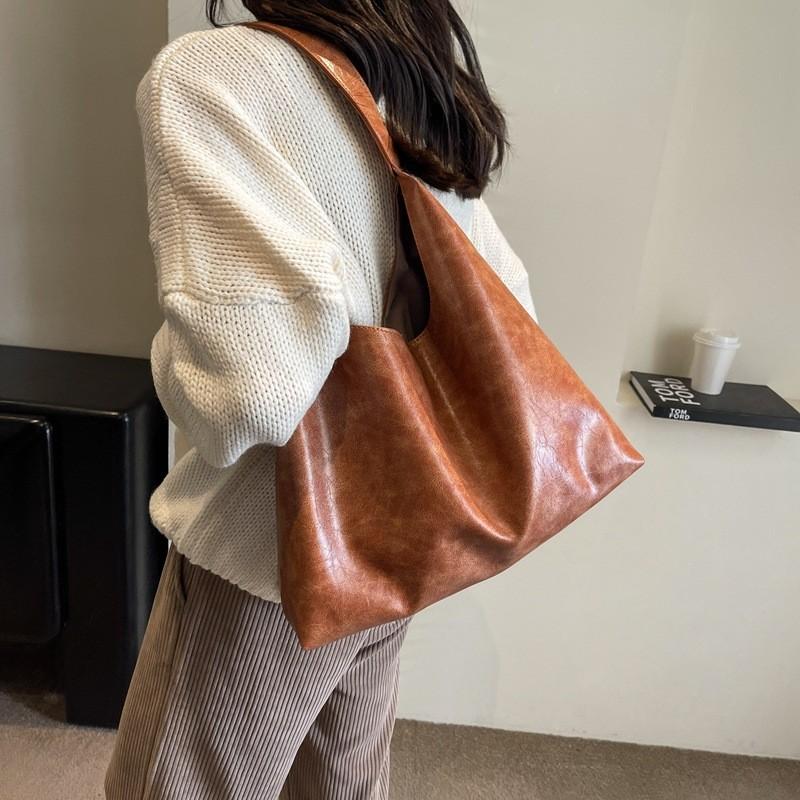 Chic Modern Tote Bag 2023 Winter New Vintage Style Unique Handbag For Women