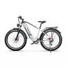 DUOTTS F26 Lite 26-inch Fat Tire Electric Bike, 500W Motor, 90km Extended Range, App Connectivity for City and Light Off-Road Riding, White