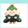 Christmas Tree Man Plush Pillow With Pp Cotton Filling For Holiday Home Decor