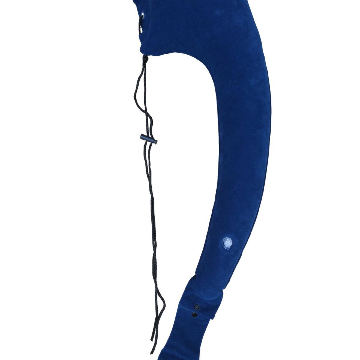 

Подушка для подорожей Артефакт для сну Сидіння в автомобілях Літаках Швидкісних поїздах Сон на боці Подушка для шиї Надувна подушка синій