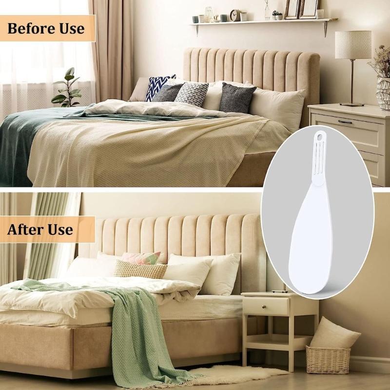 2 Pack Extra Long Bed Sheet Tucker Bed Maker Easy Bed Making Tool Mattress Lifter Wedge for Changing Sheets Helper